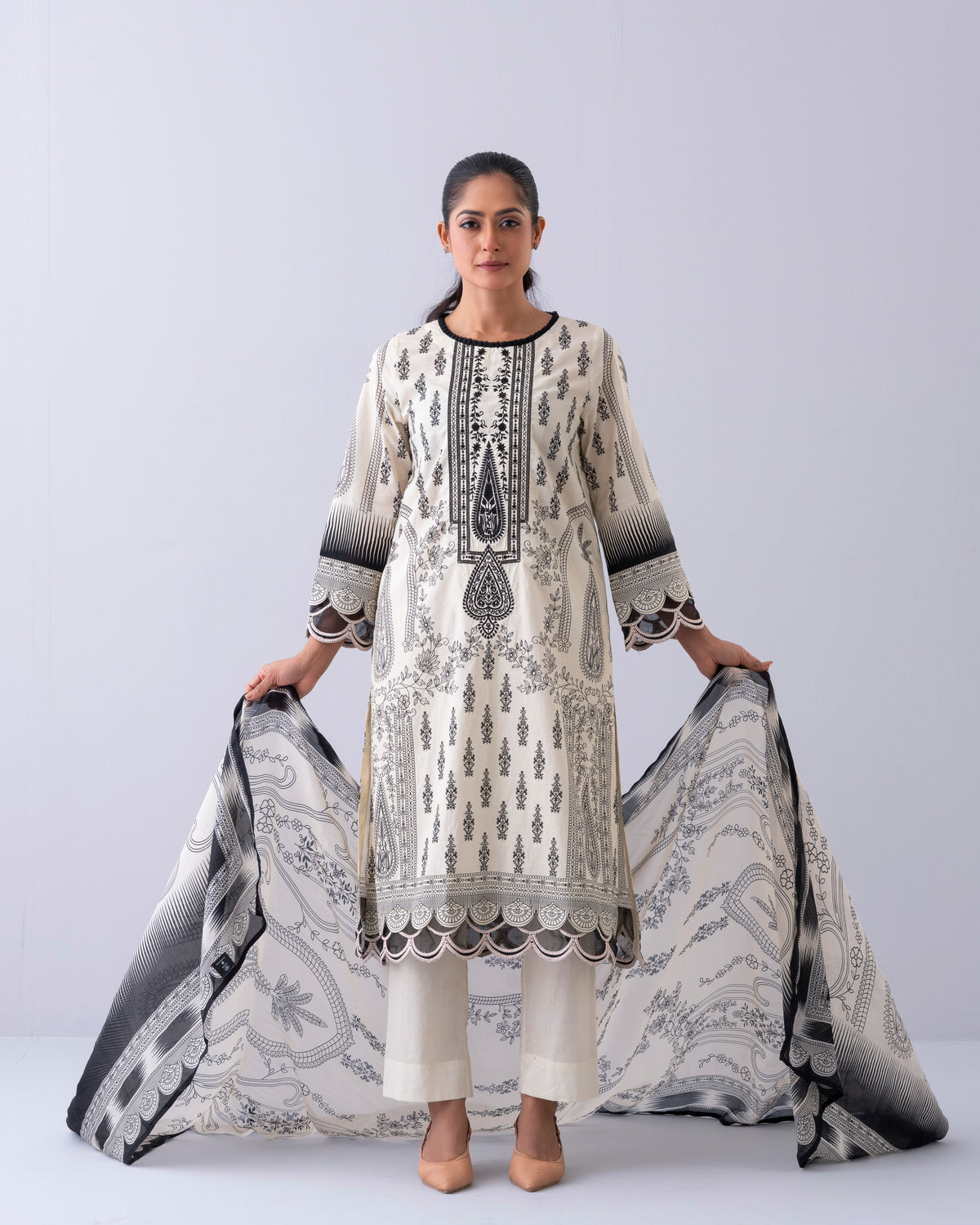 Women's Three-Piece Lawn