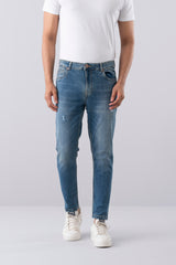 Carrot Fit Blue Jeans