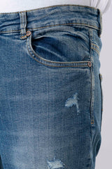 Carrot Fit Blue Jeans