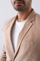 Regular Fit Smart Casual Corduroy Blazer
