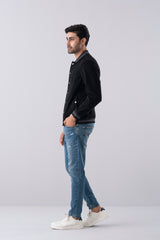 Regular Fit Rugby Bomber Jacket