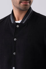 Regular Fit Rugby Bomber Jacket