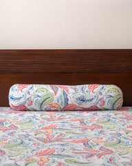 Bolster Cover - Multi Leaf