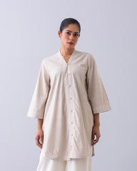 Relaxed Fit Embroidered Ethnic Kurti