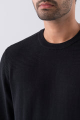 Regular Fit Ottoman Knit Sweater