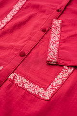 Smart Fit Embroidered Ethnic Kurta