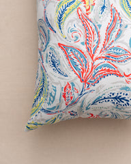 Queen-Size Bed Sheet - Multi Leaf