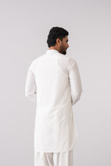 Regular Fit Blended Fabric Kabli Set