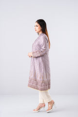Smart Fit Embroidered Two-Piece Ethnic Set with Silk Dupatta