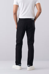 Straight Fit Black Jeans