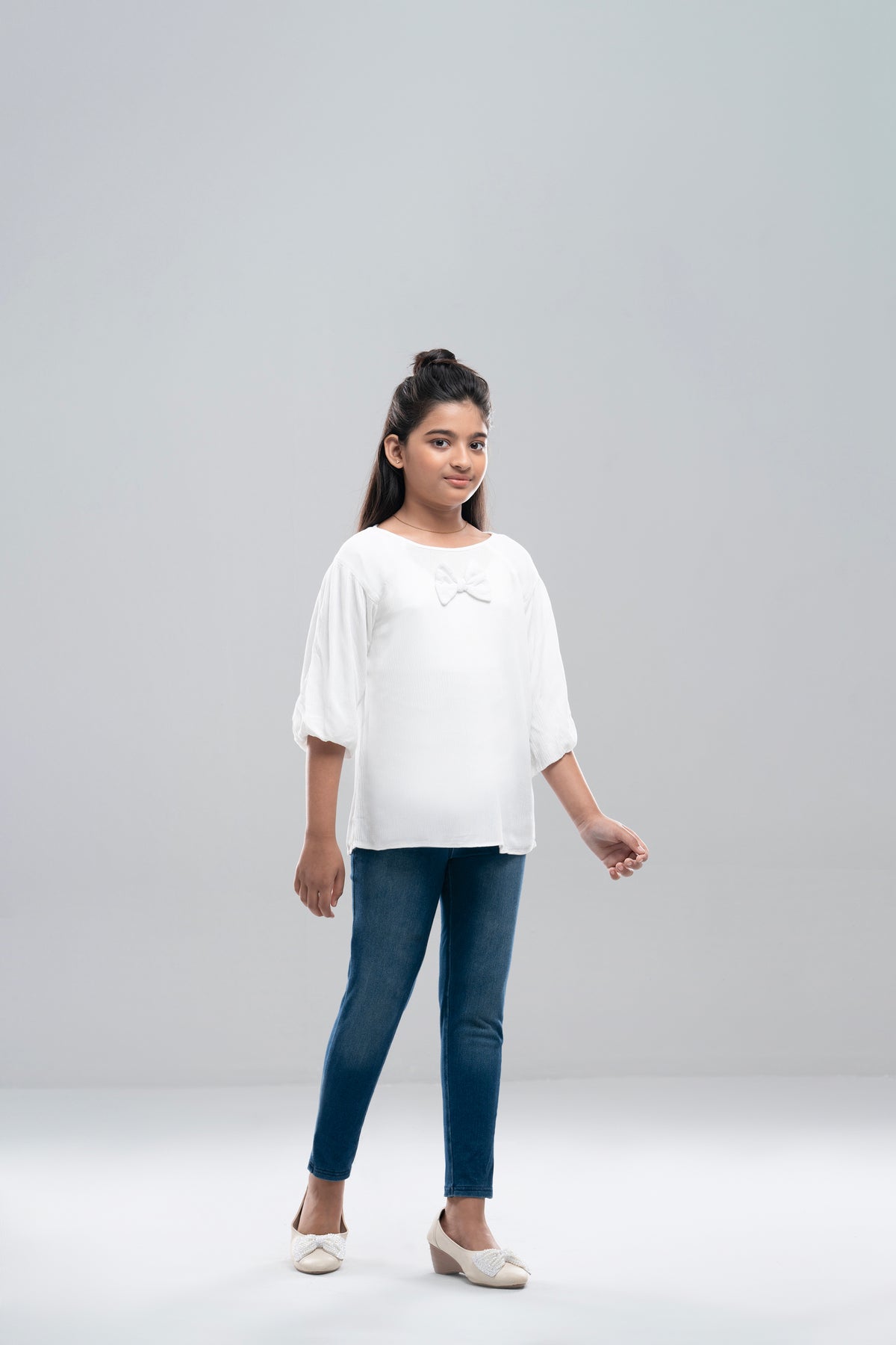 Girls' Woven Top (6-8 Years)