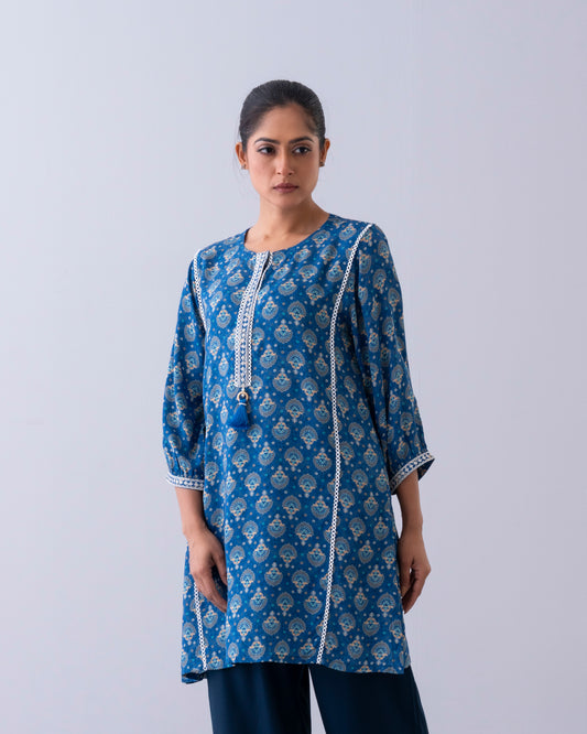 Relaxed Fit Printed Ethnic Kurti