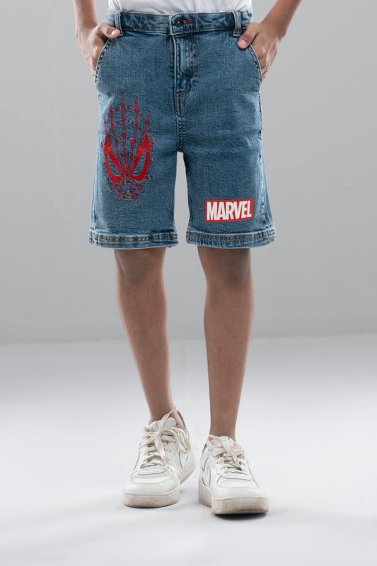 Boys Short Pant (6-8 Years) - Marvel