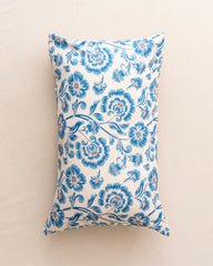 Queen-Size Bed Sheet - Indigo Blue