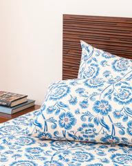 King-Size Bed Sheet - Cobalt Blue