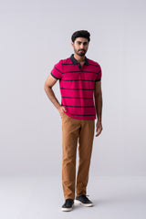 Regular Fit Solid Chinos