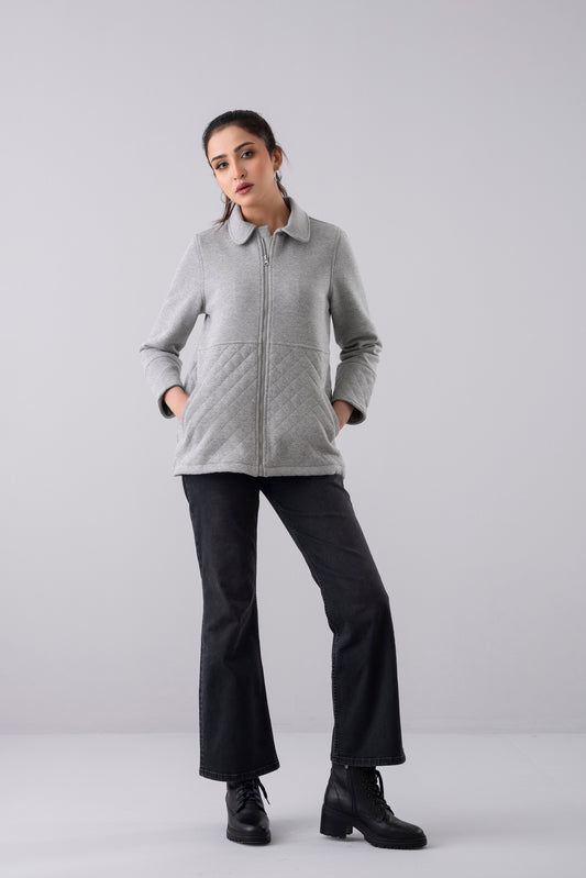 Regular Fit Mid-Length Knit Shacket