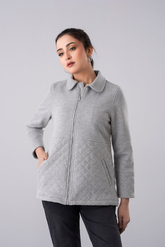 Regular Fit Mid-Length Knit Shacket