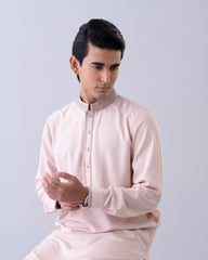 Regular Fit Embroidered Semi-Formal Kabli Set