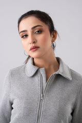 Regular Fit Mid-Length Knit Shacket