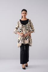 Regular Fit Digital Printed Fashion Top - Mystika