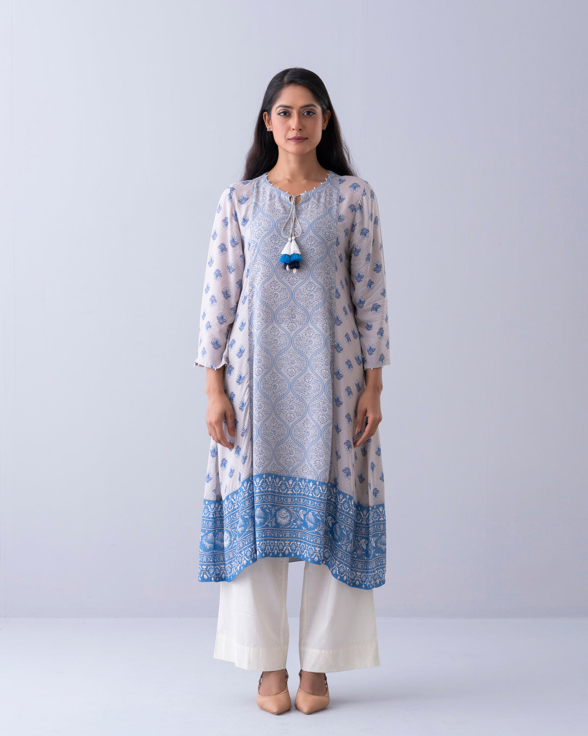 Smart Fit One-Piece Printed Ethnic Kurta
