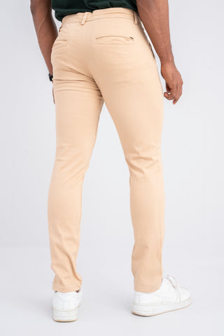 Micro Twill Slim Fit Chino Trousers