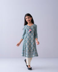 Junior Girls' Ethnic Top (10-14 Years)