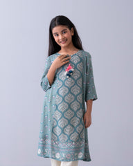Junior Girls' Ethnic Top (10-14 Years)