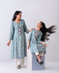 Smart Fit One-Piece Printed Ethnic Kurta