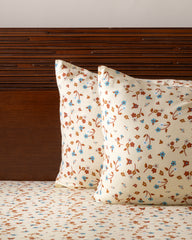 King-Size Bed Sheet - Cream