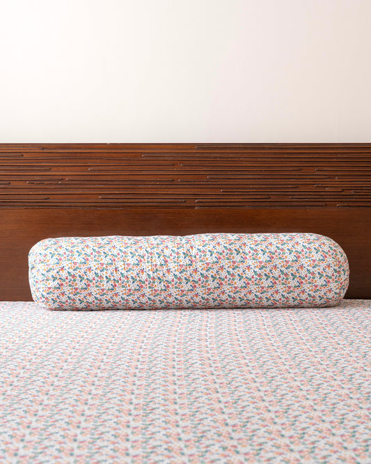 Bolster Cover - Floral Cascade