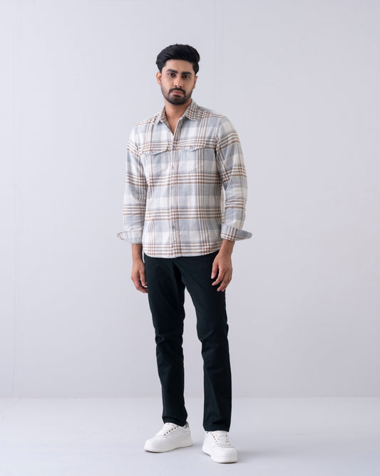 Regular Fit Check Casual Shirt