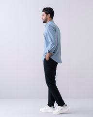 Regular Fit Solid Casual Shirt