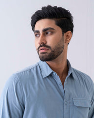 Regular Fit Solid Casual Shirt