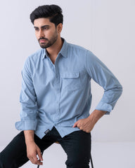 Regular Fit Solid Casual Shirt