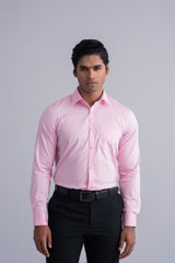 Regular Fit Sateen Weave Formal Shirt
