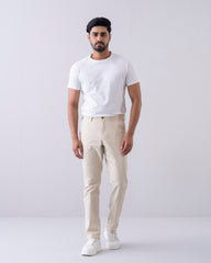 Regular Fit Solid Chinos