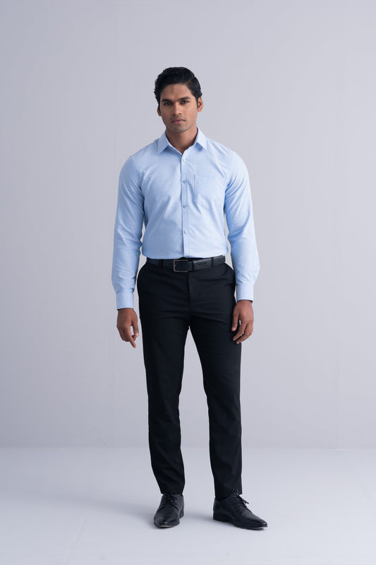 Regular Fit Chambray Formal Shirt