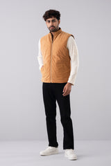 Reversible Corduroy Quilted Vest Jacket