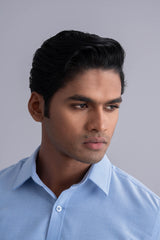 Regular Fit Chambray Formal Shirt
