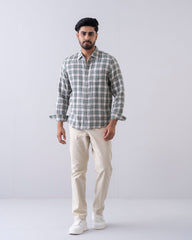 Regular Fit Check Casual Shirt