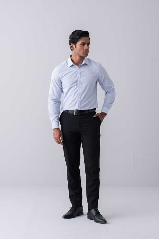 Regular Fit Dobby Striped Templeton Formal Shirt