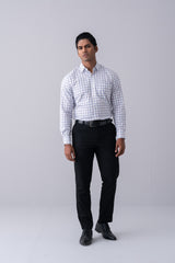 Regular Fit Checkered Templeton Formal Shirt