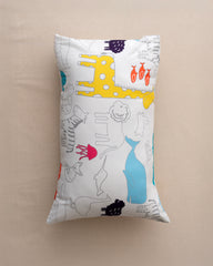 Kids Bed Sheet - Fun Animal -King Size
