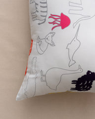 Kids Bed Sheet - Fun Animal -King Size