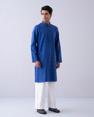 Regular Fit Embroidered Semi-Formal Panjabi
