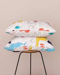 Kids Bed Sheet - Fun Animal -King Size