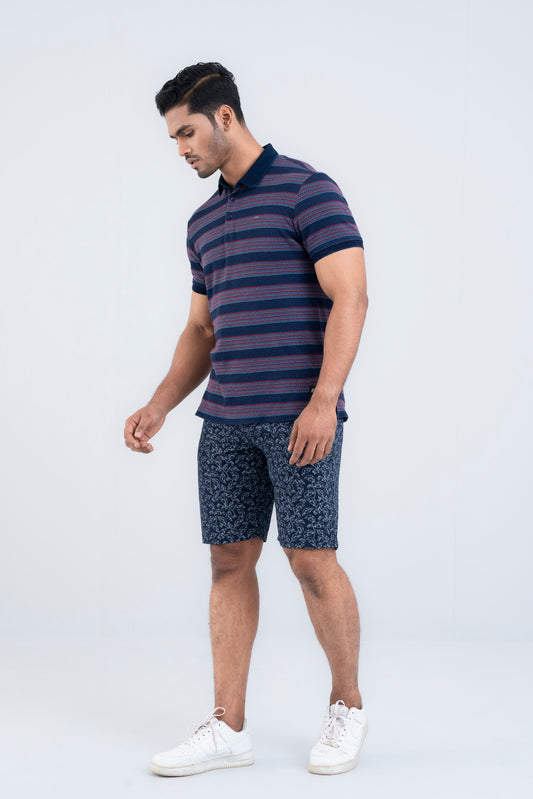 Regular Fit Floral Printed Shorts