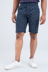 Regular Fit Floral Printed Shorts